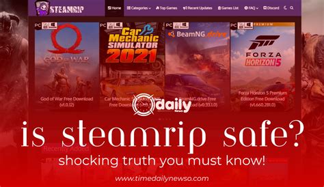 steamrip safe|what is steam rip.